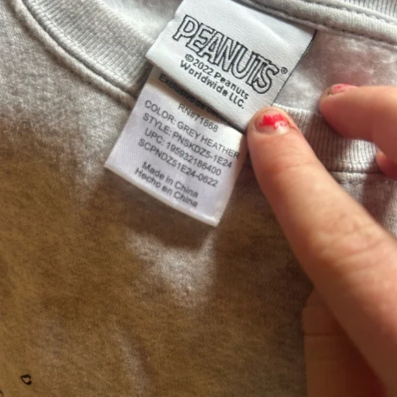 Snoopy Kids Sweatshirt - Picture 4 of 4